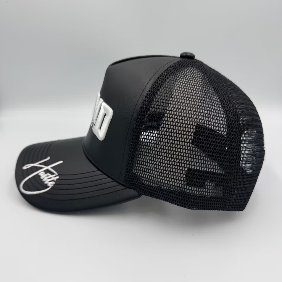 Grind Season Leather Trucker Hat Multi Colors