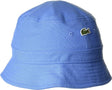 Lacoste UNISEX ORGANIC COTTON BUCKET HAT BLUE