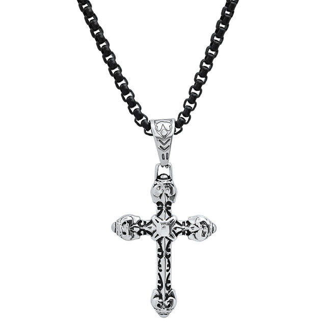 Vintage Roman Style Cross Necklace