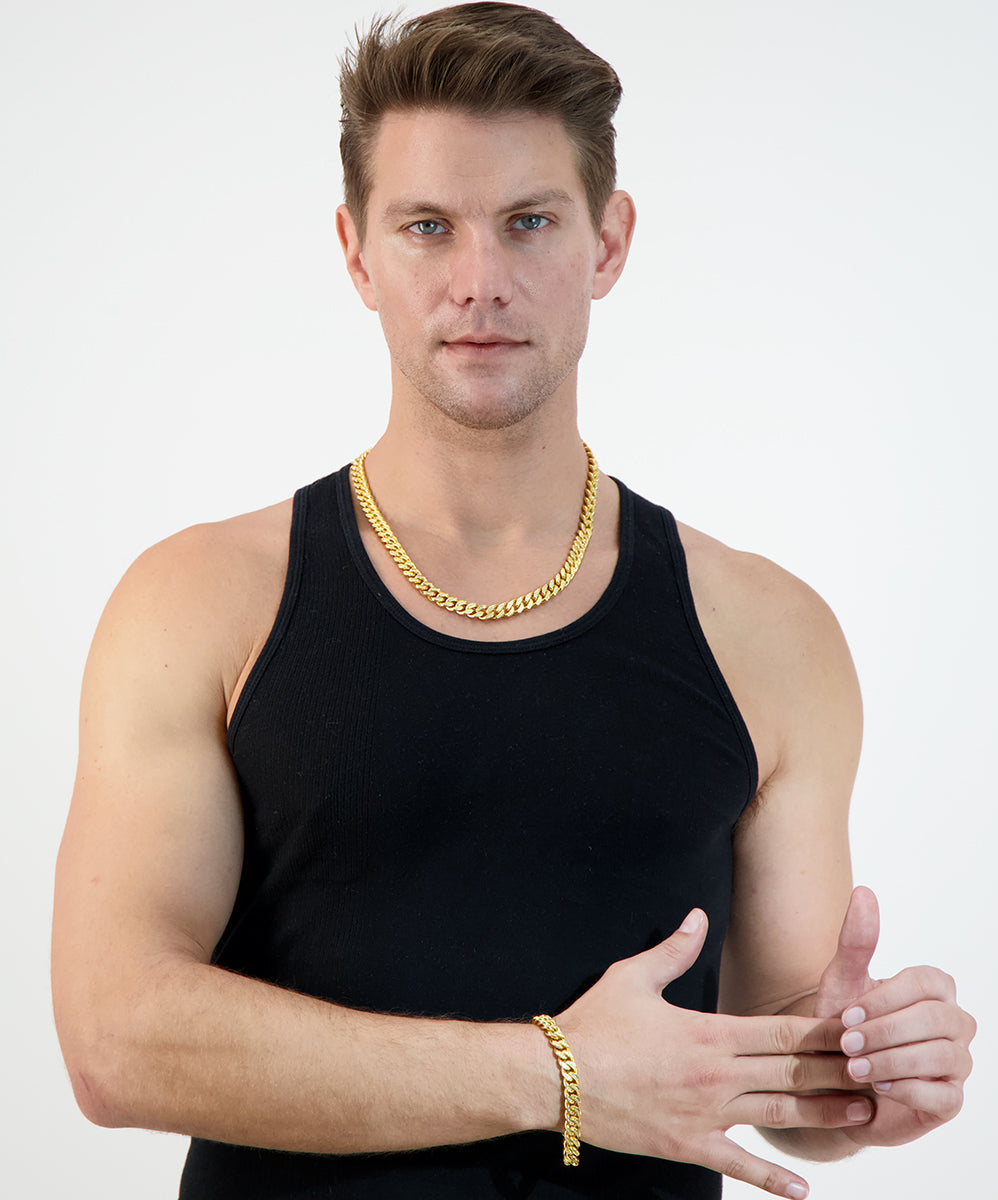 XL Cuban Link Super Deluxe Iced Out Lock Necklace