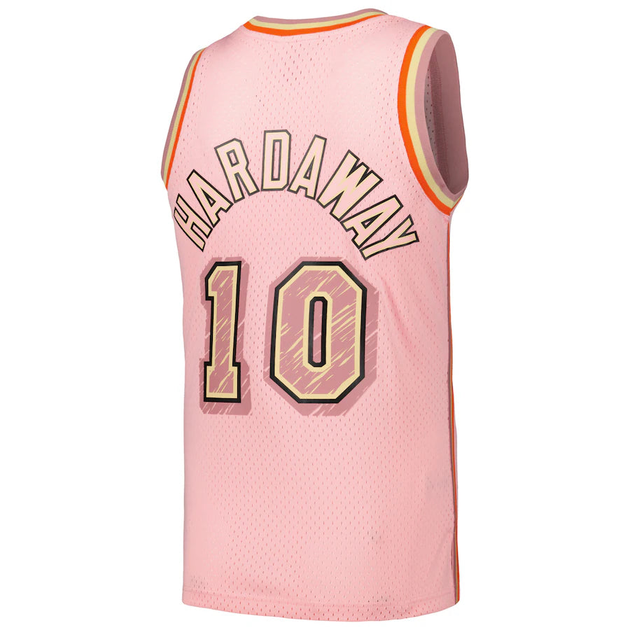 Mitchell & Ness - Jersey -Swing Man - Heat Miami - Pink