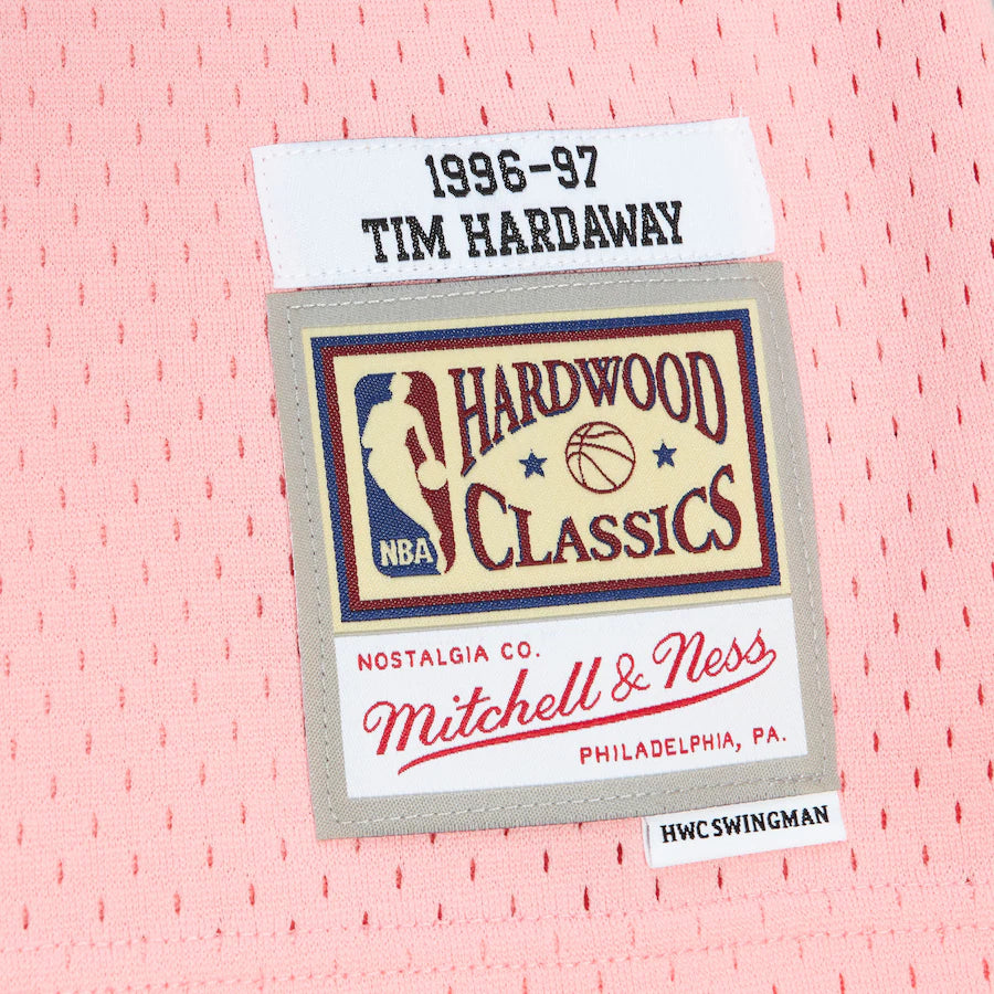 Mitchell & Ness - Jersey -Swing Man - Heat Miami - Pink