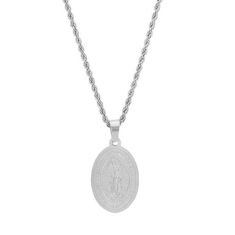 Oval Religious Pendant