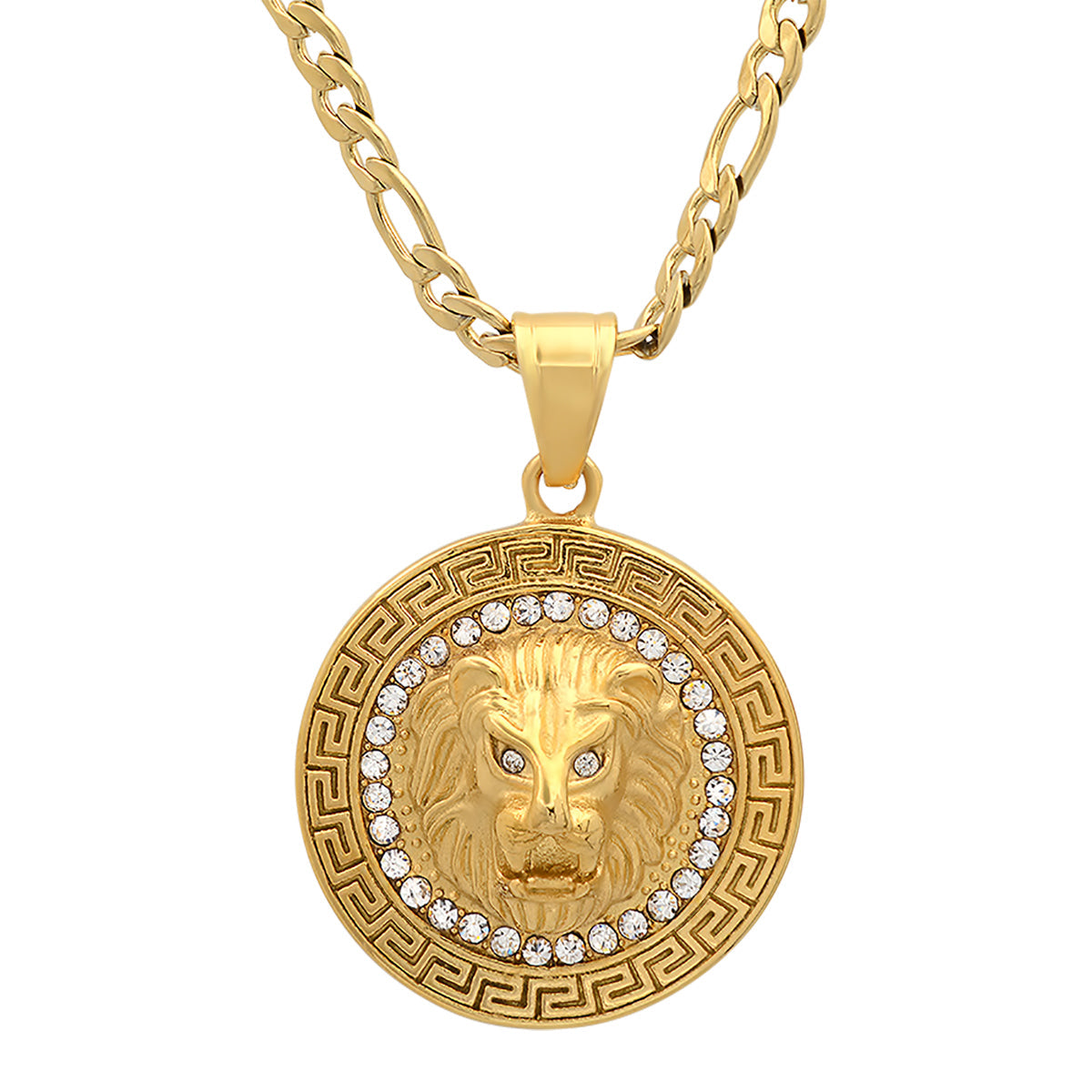 Lion's Head Statement Pendant