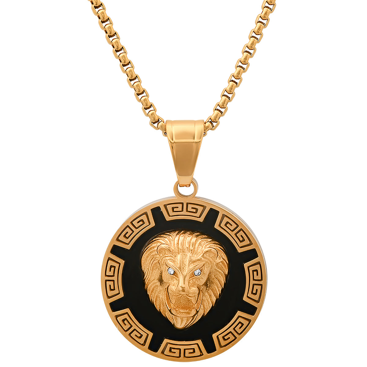 Lion's Head Statement Pendant