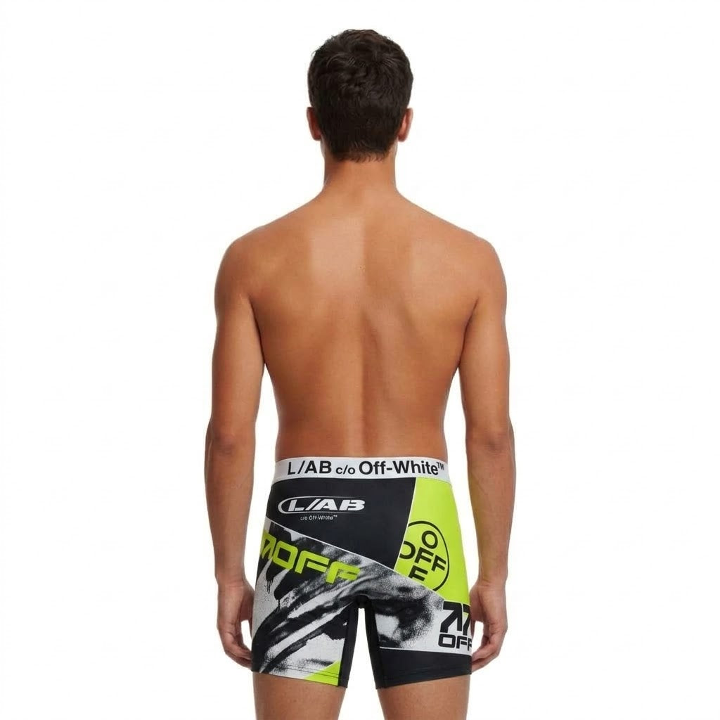 L/AB CO Off-White Arrows Racing AOP Boxer