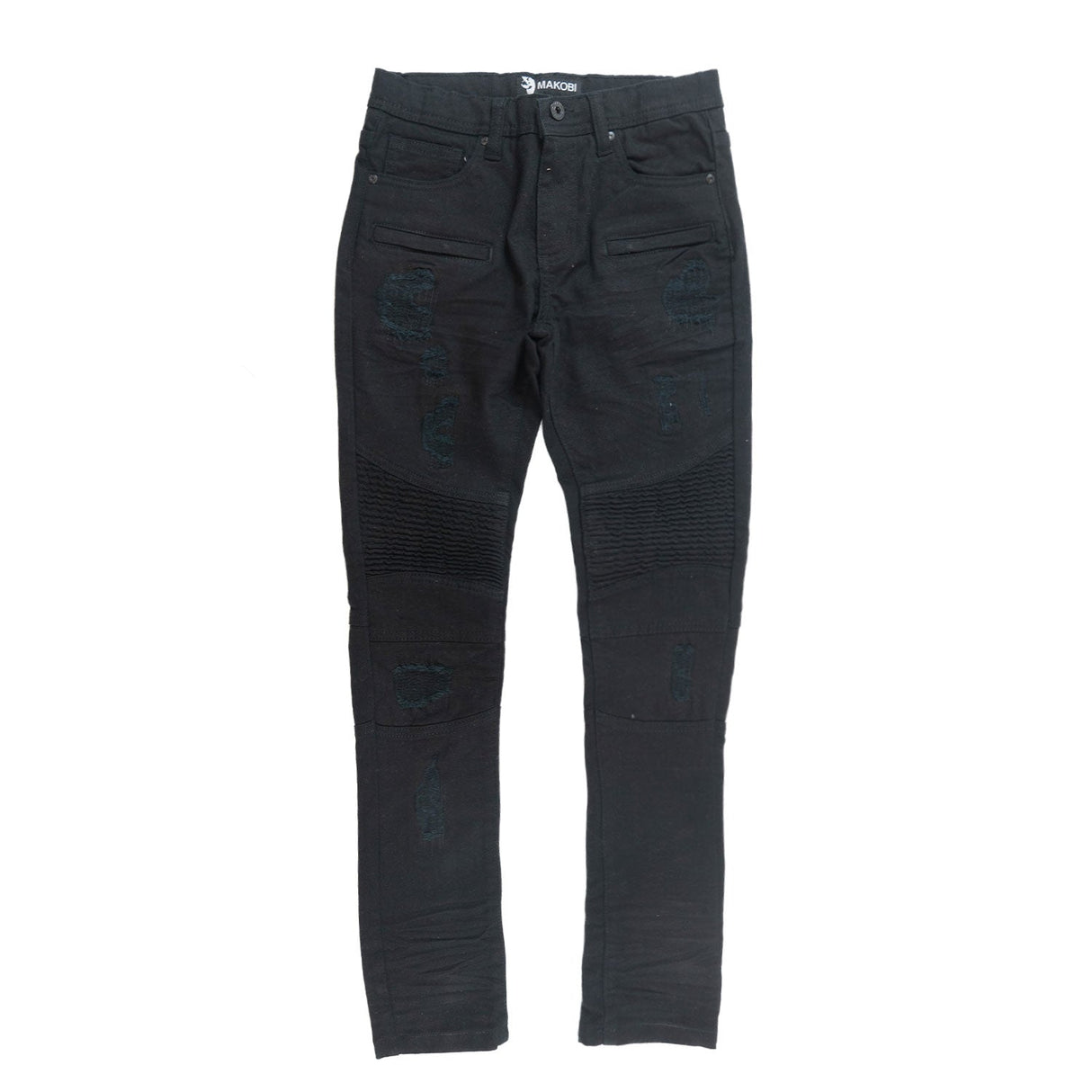 Makobi B1786 KIDS Rick Biker Jeans 2024 - Black Black