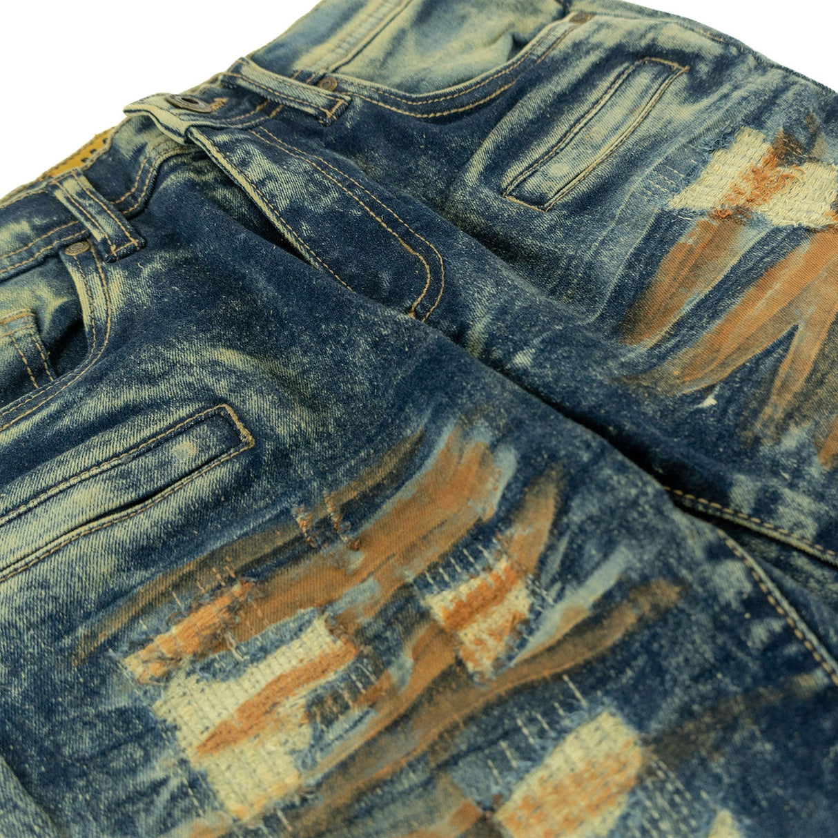 Makobi B1786 KIDS Rick Biker Jeans - Vintage