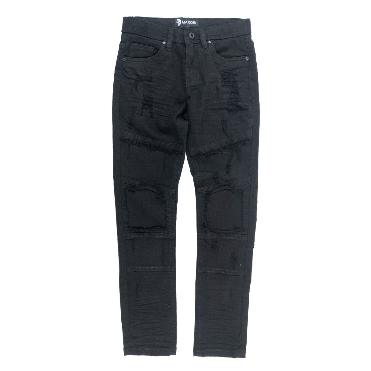MAKOBI B1967 Noah KIDS Jeans - Black Black