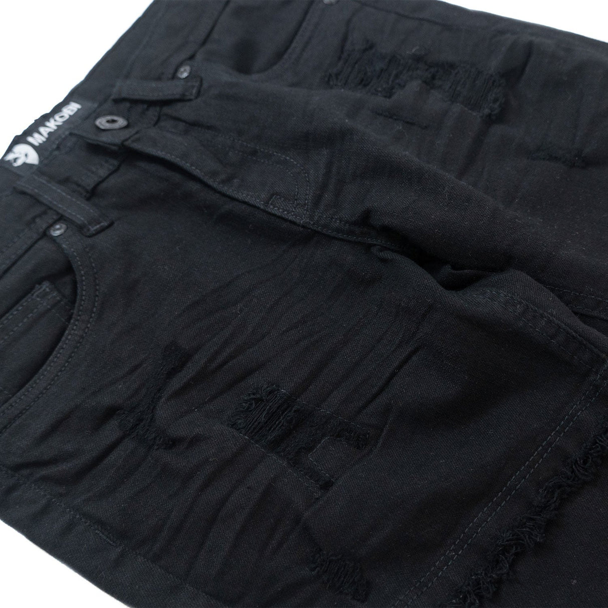 MAKOBI B1967 Noah KIDS Jeans - Black Black