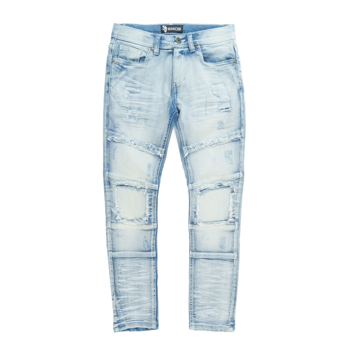 Makobi B1967 Noah KIDS Jeans - Light Wash
