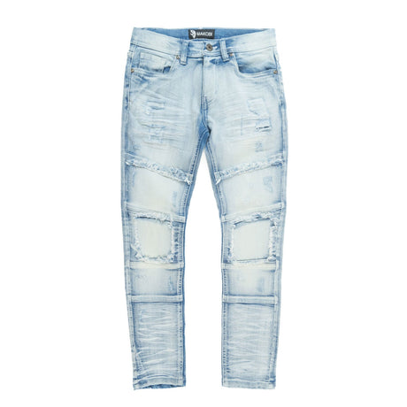 Makobi B1967 Noah KIDS Jeans - Light Wash