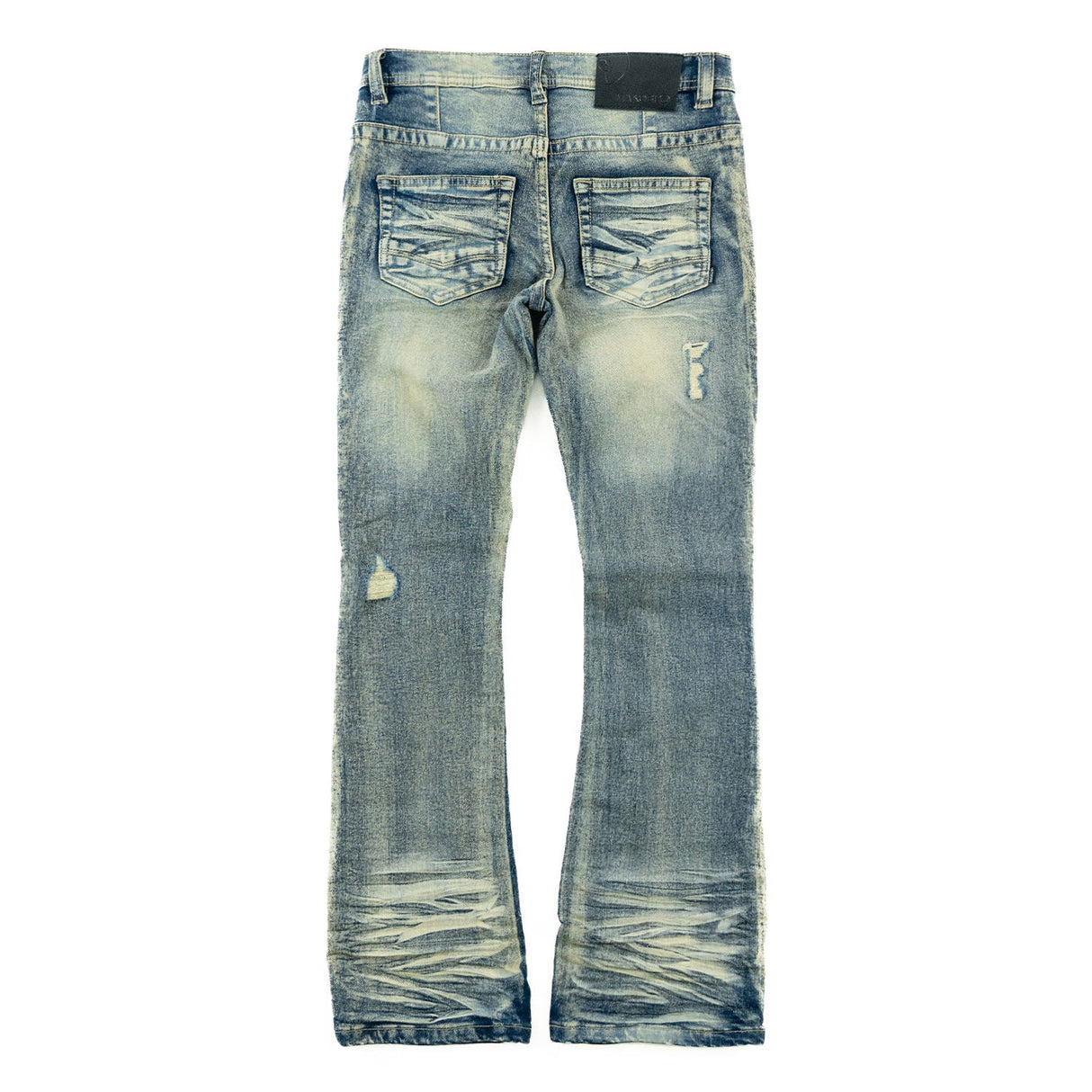 MAKOBI B1979 KIDS Jacob Stacked Jeans - Dirt