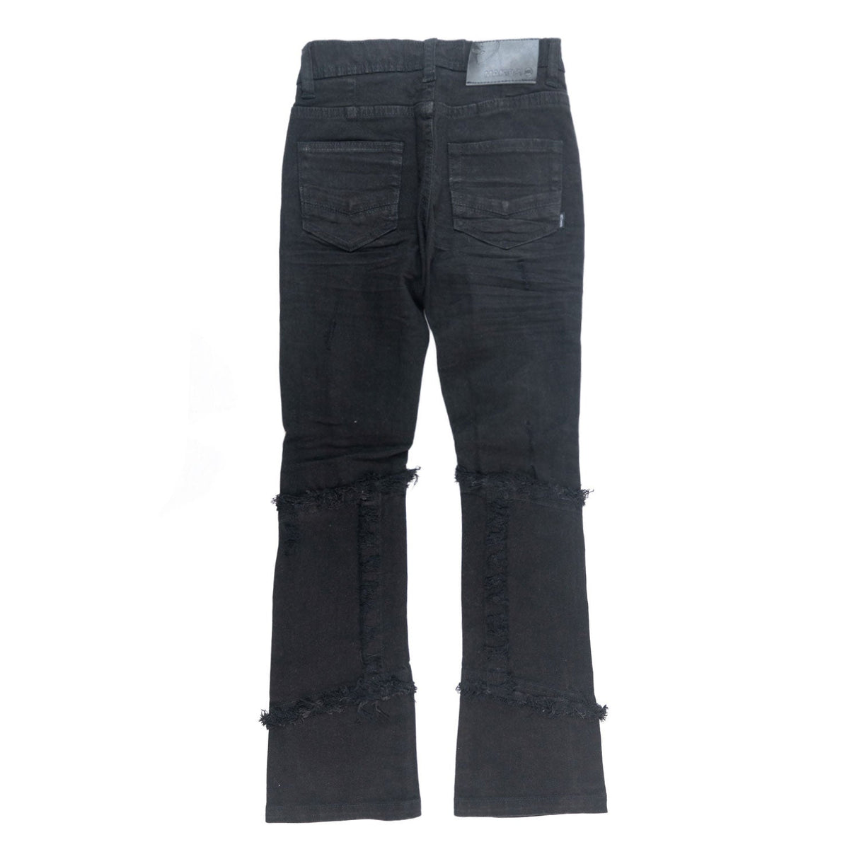 MAKOBI B1997 Gianno KIDS Stacked Jeans - Black