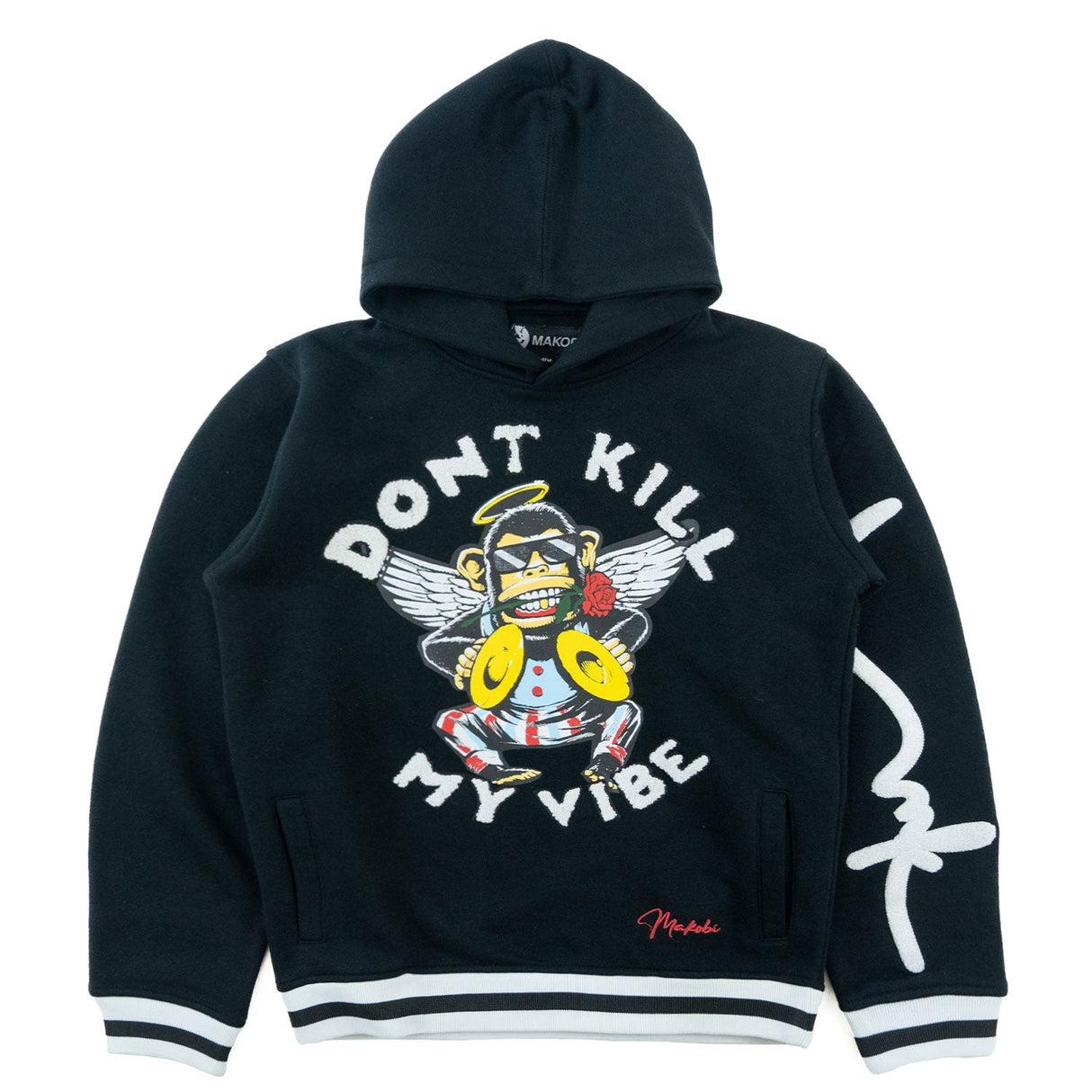 Makobi B4250 KIDS Vibe Hoody - Black