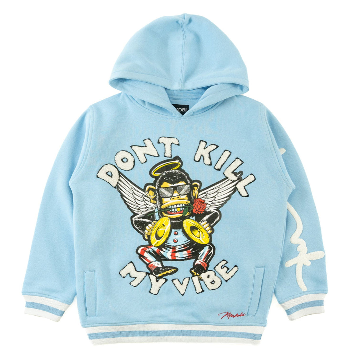 Makobi B4250 KIDS Vibe Hoody - Blue