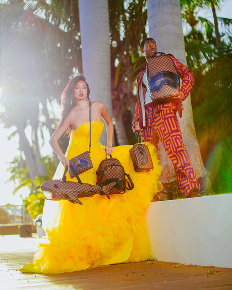 SPRAYGROUND CLEAR RUBBER SHARKS IN PARIS SAVAGE BACKPACK