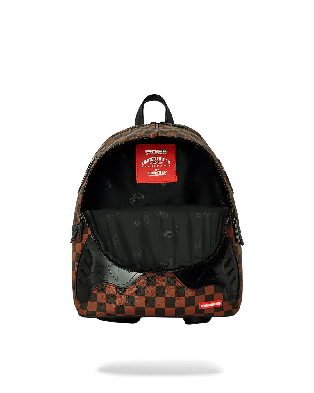 SPRAYGROUND CLEAR RUBBER SHARKS IN PARIS SAVAGE BACKPACK