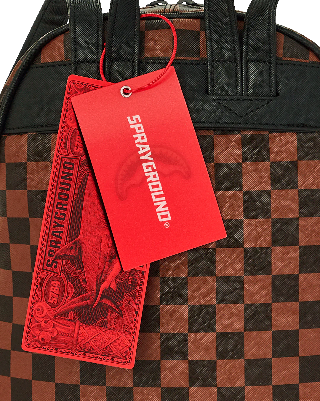 SPRAYGROUND CLEAR RUBBER SHARKS IN PARIS SAVAGE BACKPACK