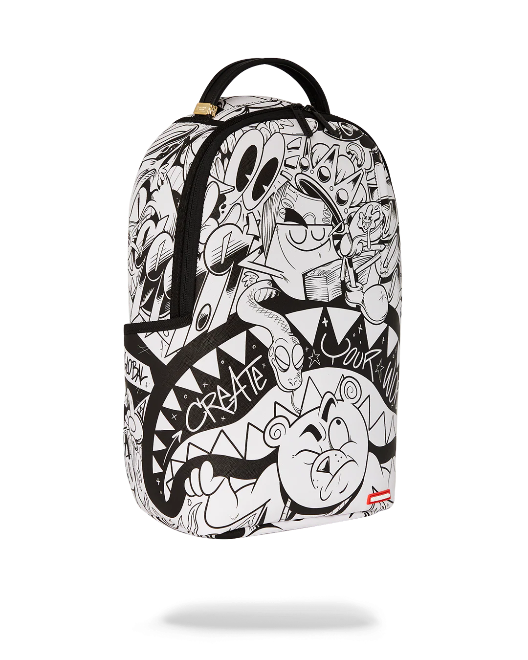 SPRAYGROUND HEAVY SHARKMOUTH DOODLE DLXSV BACKPACK