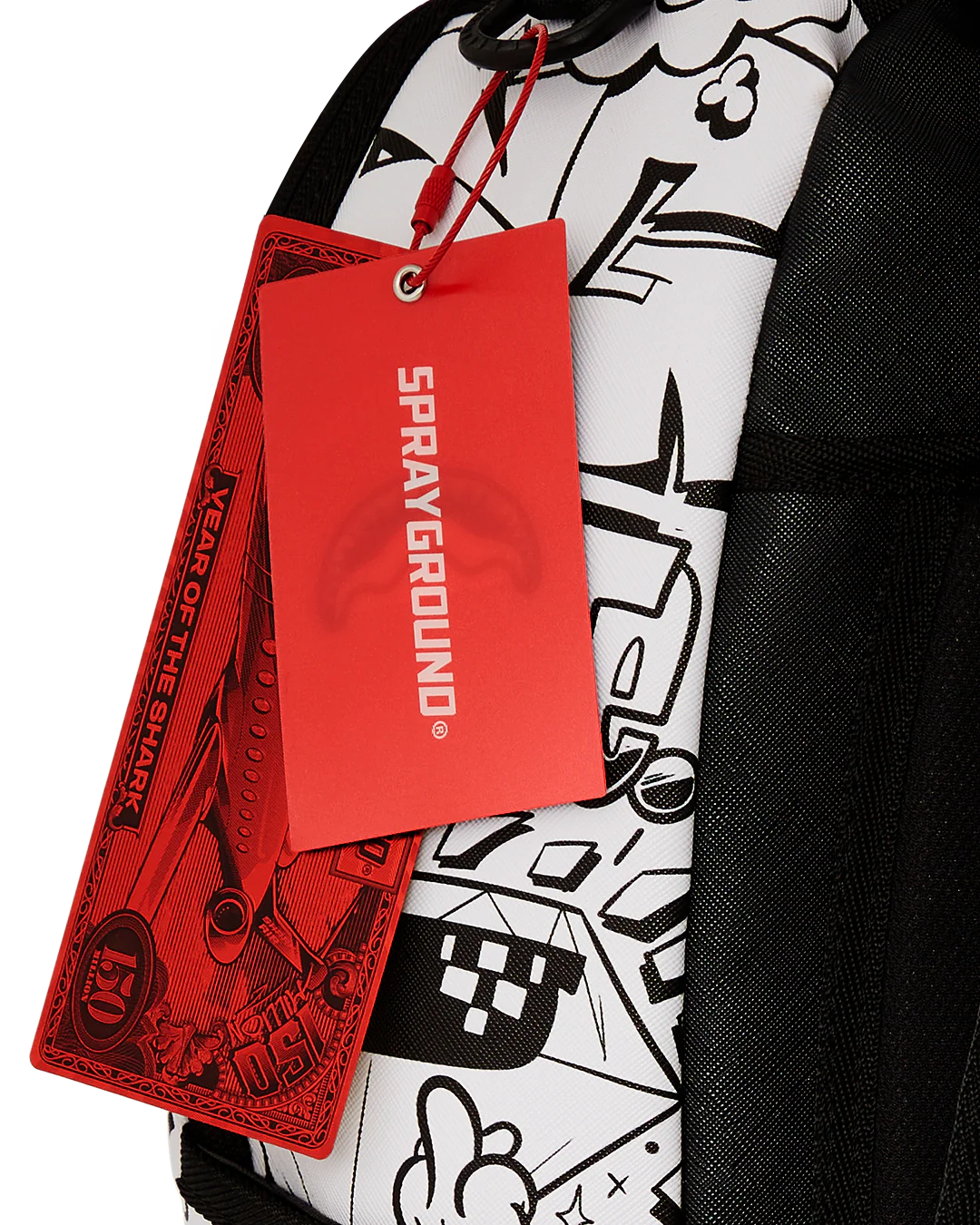 SPRAYGROUND HEAVY SHARKMOUTH DOODLE DLXSV BACKPACK