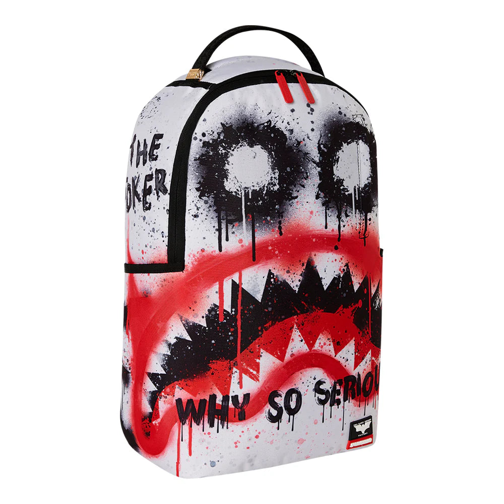 SPRAYGROUND THE JOKER MAKEUP SHARK MOUTH DLXR BACKPACK