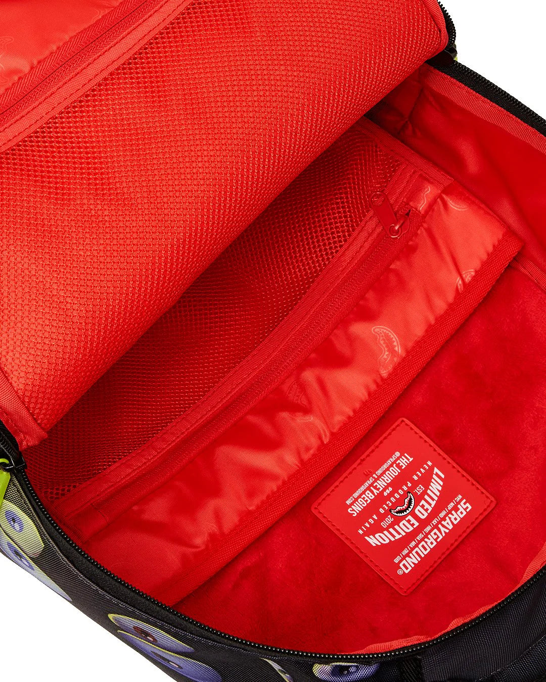 SPRAYGROUND EYES ON YOU GLOW IN THE DARK EFFECT DLXR BACKPACK