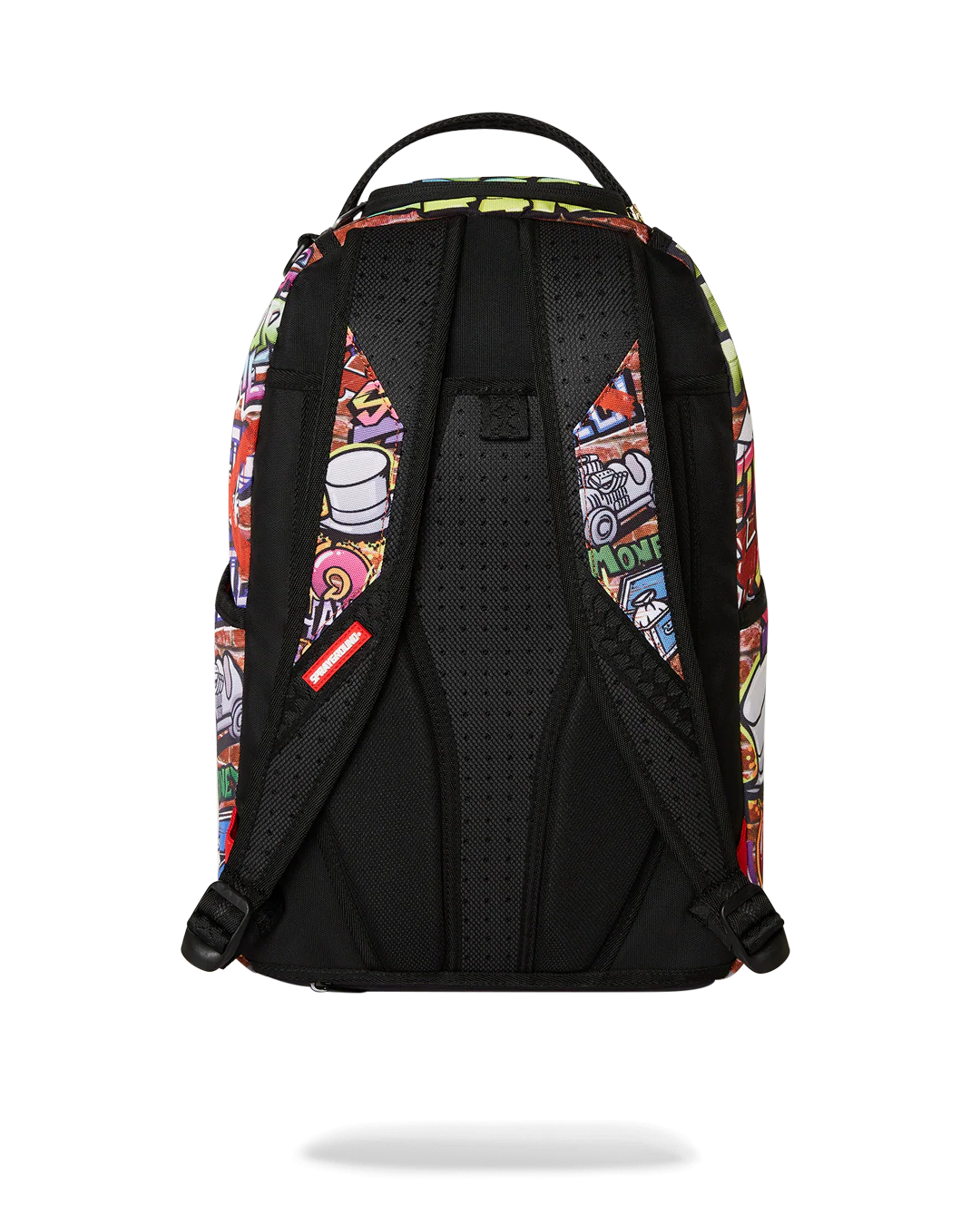 SPRAYGROUND MONOPOLY MAN GRAFFITI DLXR BACKPACK