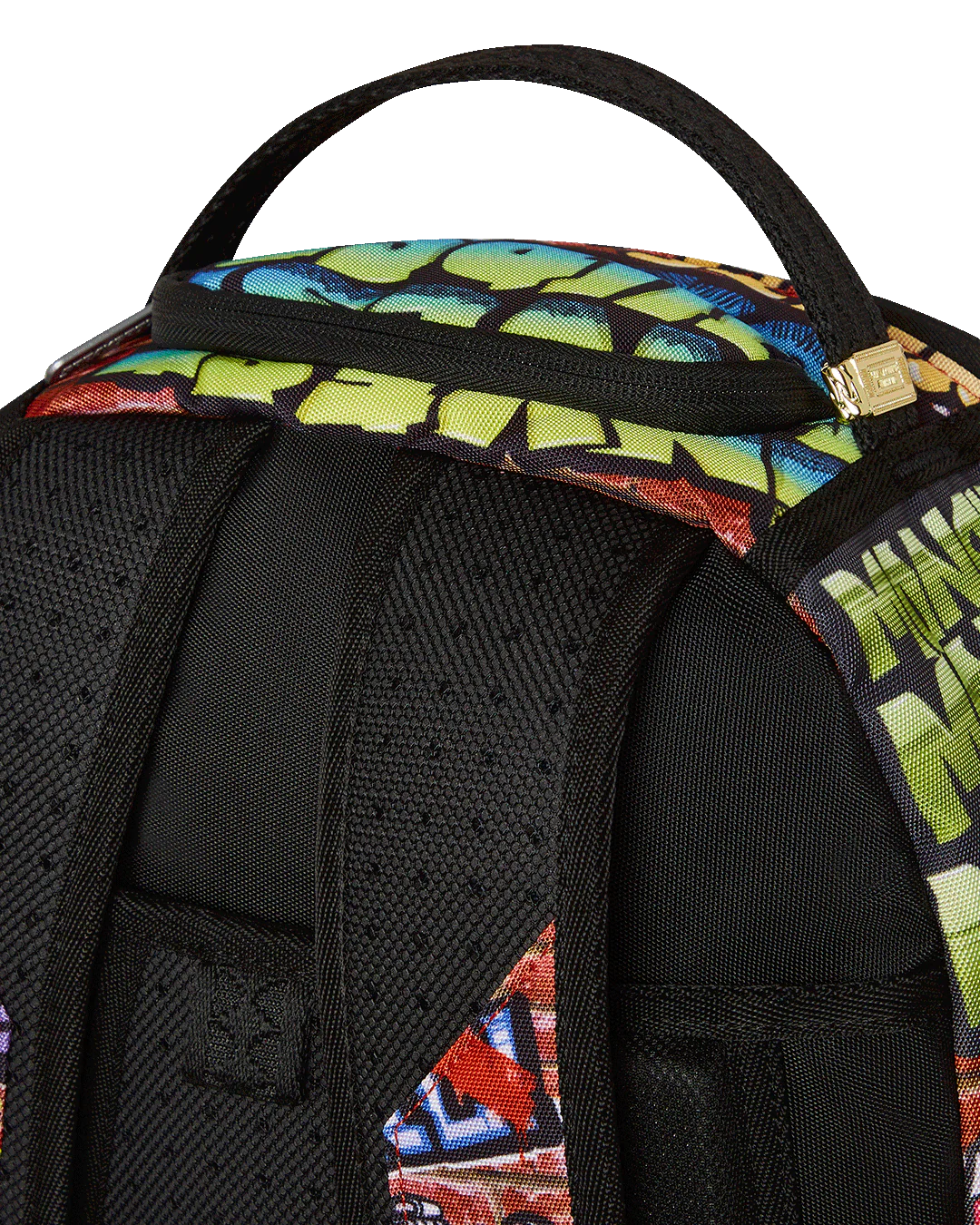 SPRAYGROUND MONOPOLY MAN GRAFFITI DLXR BACKPACK