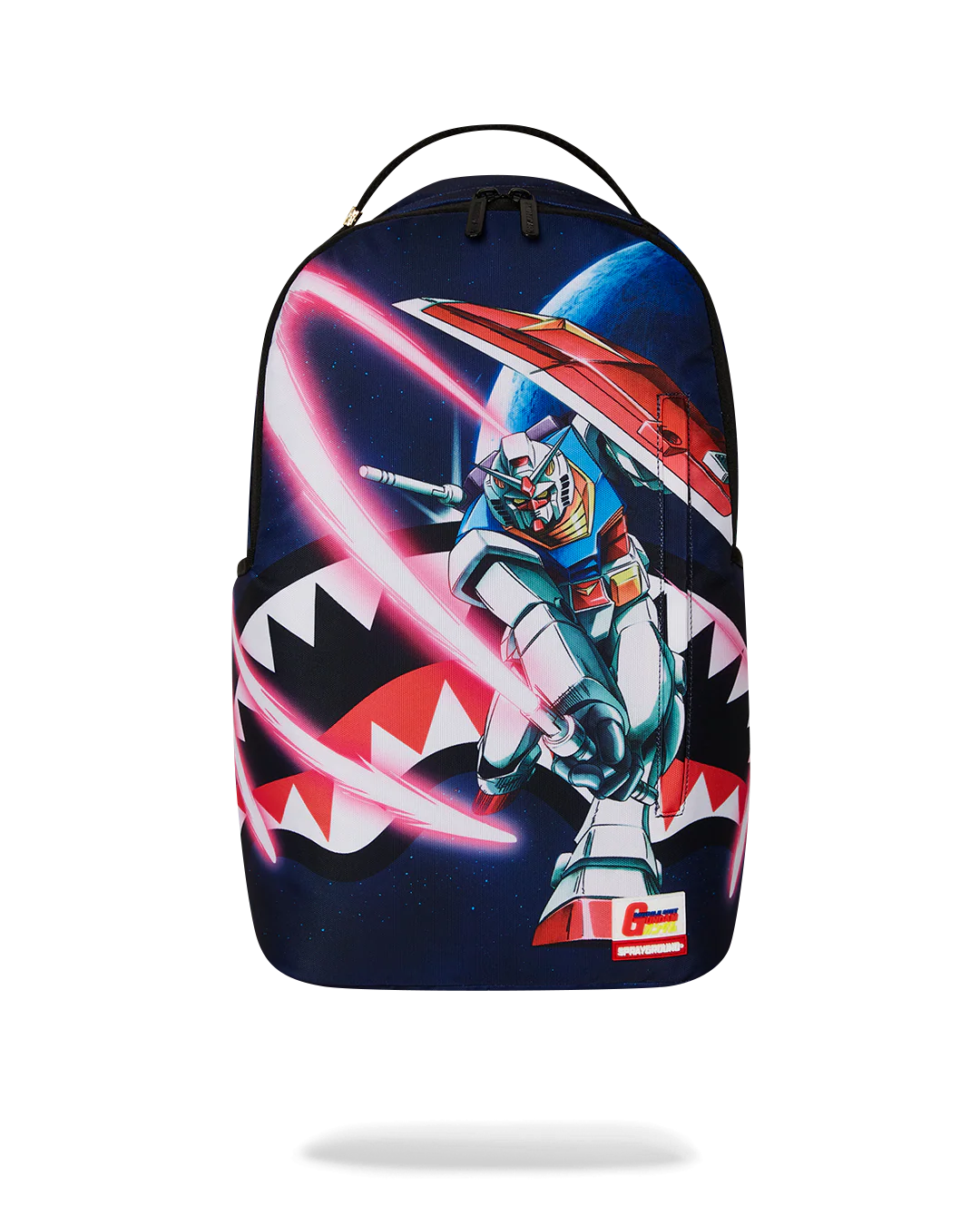 SPRAYGROUND GUNDAM SLASHED SHARK 1 DLXR BACKPACK