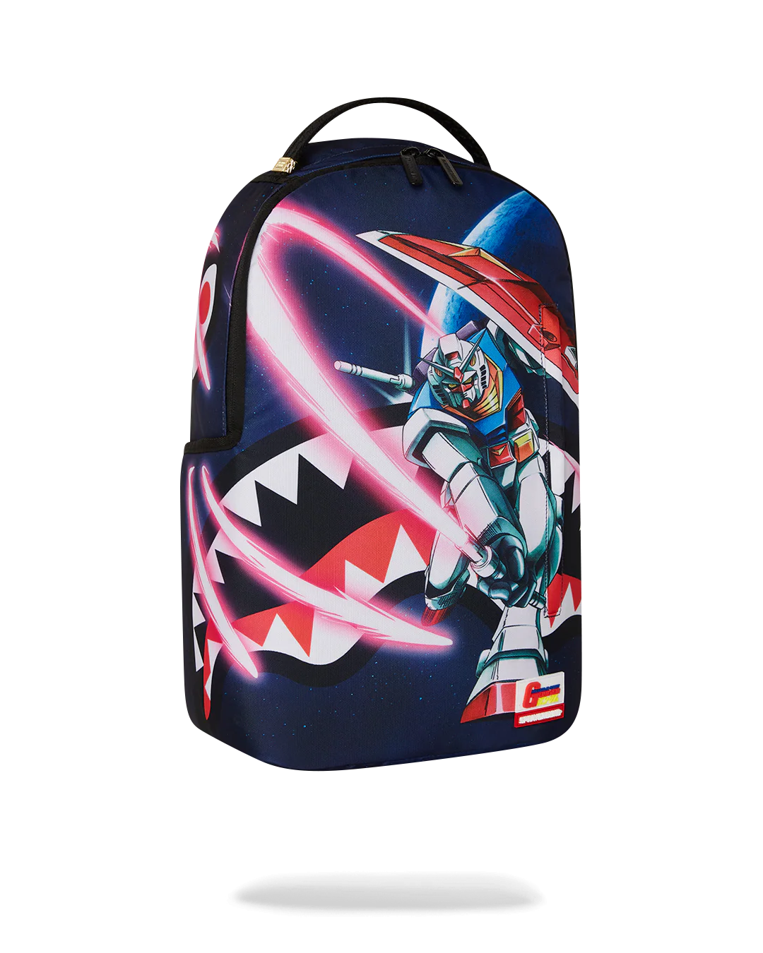 SPRAYGROUND GUNDAM SLASHED SHARK 1 DLXR BACKPACK