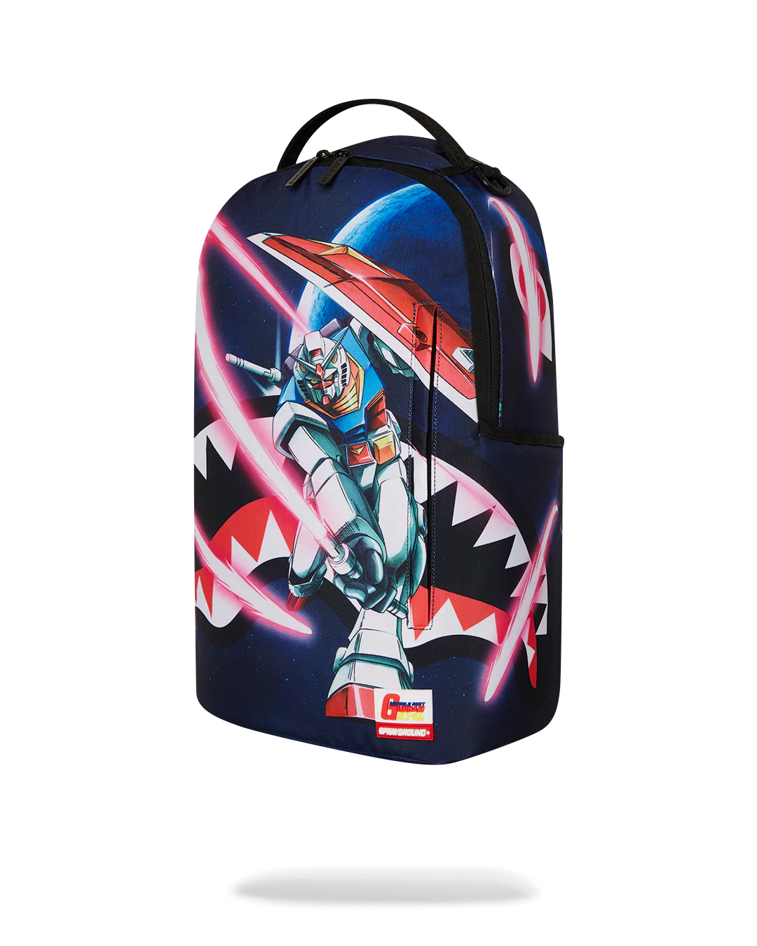 SPRAYGROUND GUNDAM SLASHED SHARK 1 DLXR BACKPACK