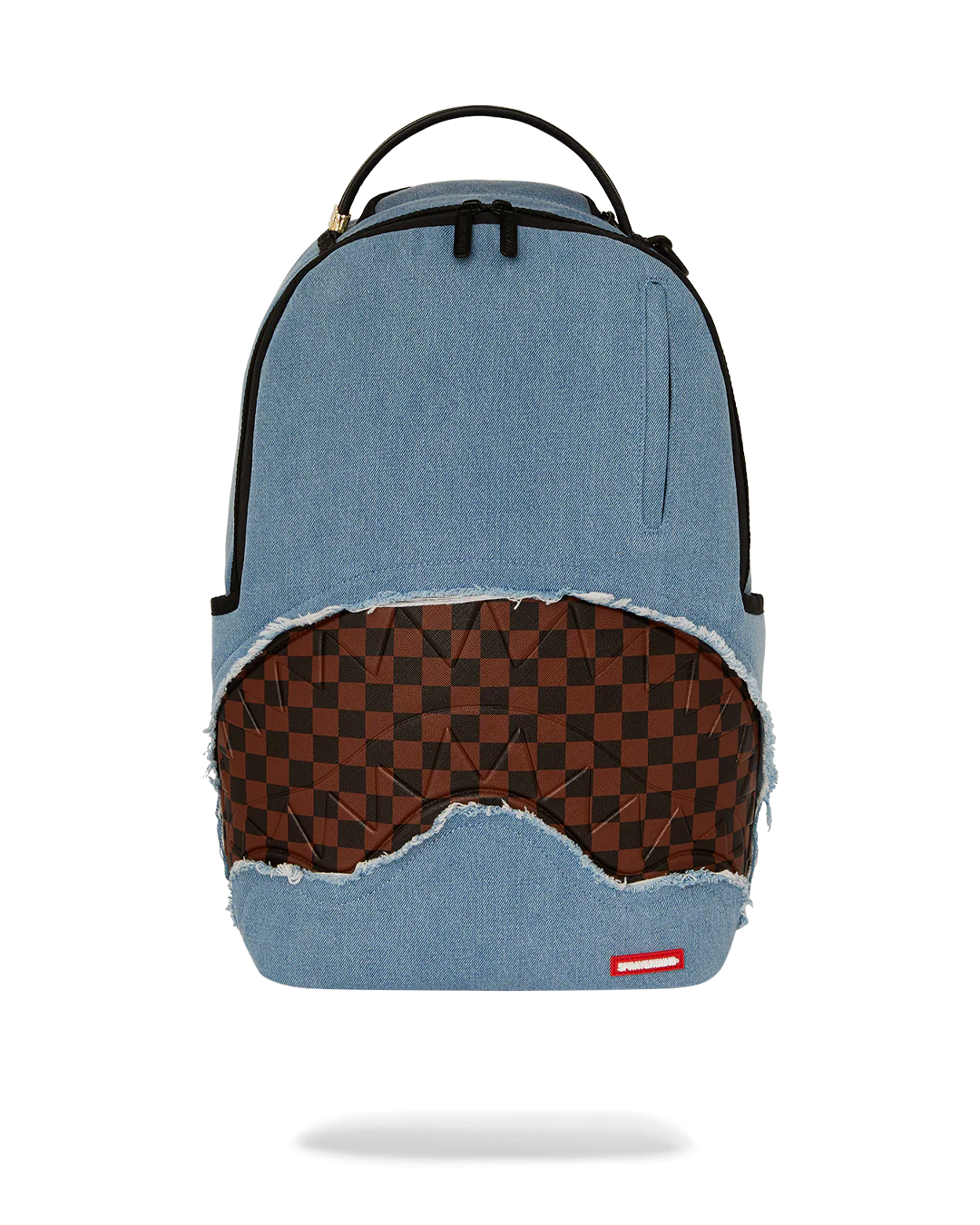 SPRAYGROUND DENIM SHARK BITE DLXSV BACKPACK