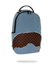 SPRAYGROUND DENIM SHARK BITE DLXSV BACKPACK