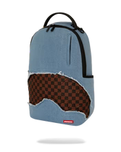 SPRAYGROUND DENIM SHARK BITE DLXSV BACKPACK
