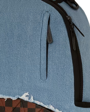 SPRAYGROUND DENIM SHARK BITE DLXSV BACKPACK