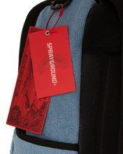 SPRAYGROUND DENIM SHARK BITE DLXSV BACKPACK