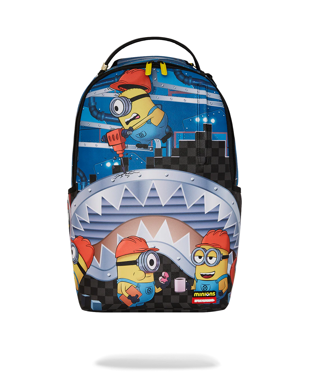 SPRAYGROUND MINION AND SPRAYGROUND SIGN BACKPACK