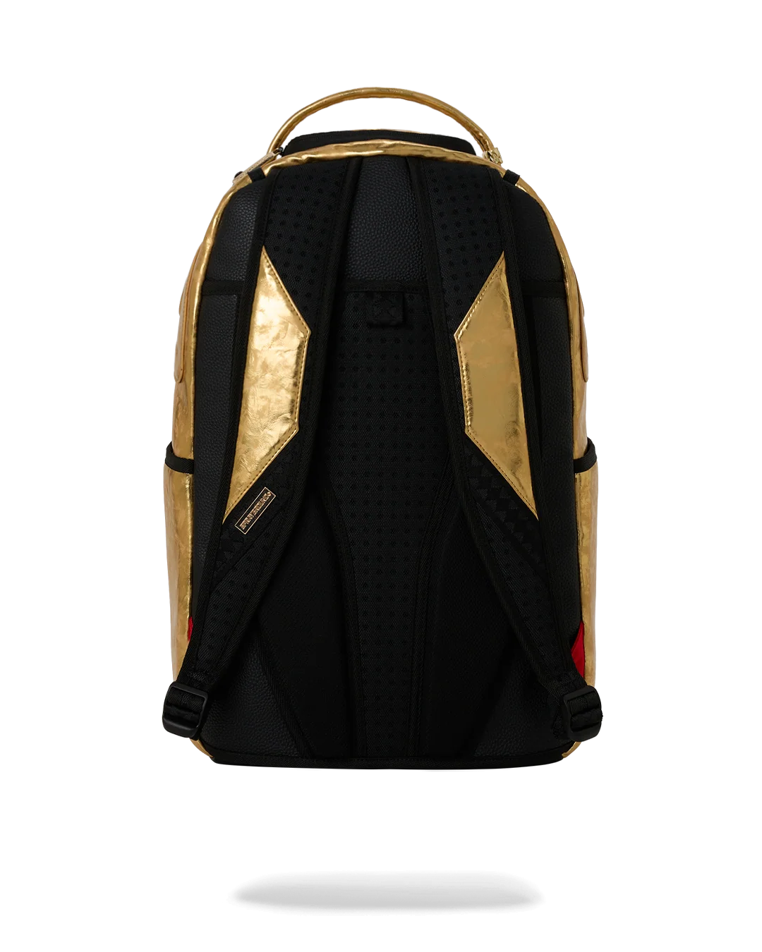 SprayGround Gold Weathered Dlxsv Backpack