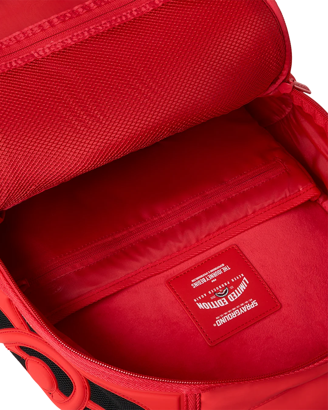 SprayGround Aria 613 Rubber Mesh Shark Dlxs Backpack