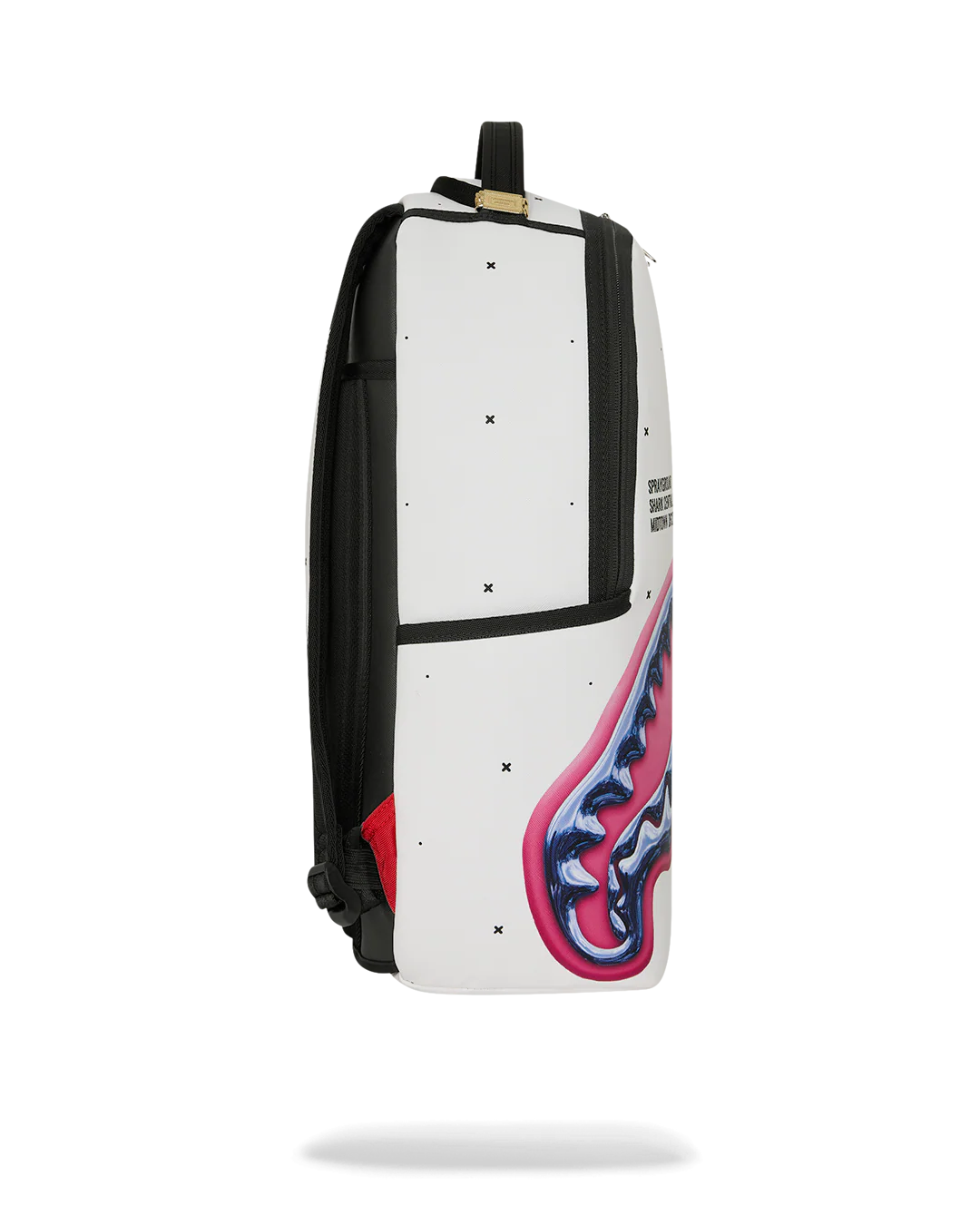 SprayGround Liquid Chrome Shark Central Dlxsv Backpack