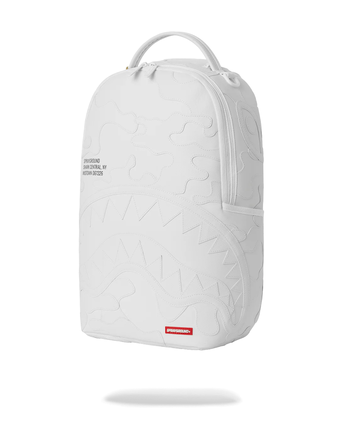 SprayGround Shark Central Camo Cut Shark White Dlxsv Backpack