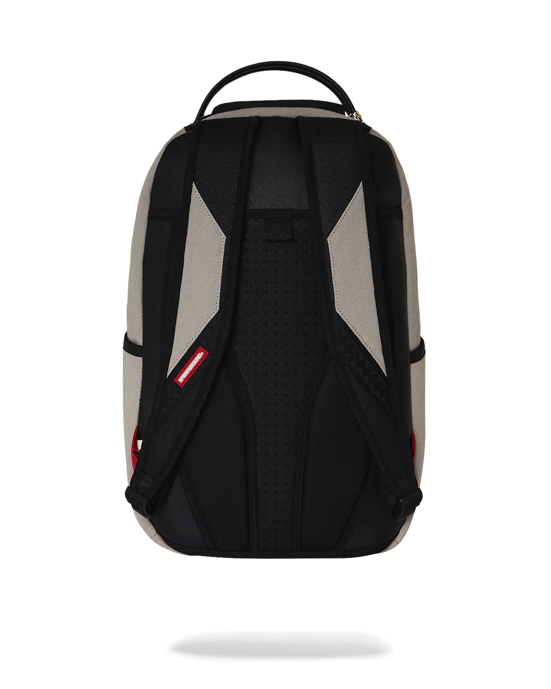 SprayGround Cream Denim Tear Shark Dlxsv Backpack