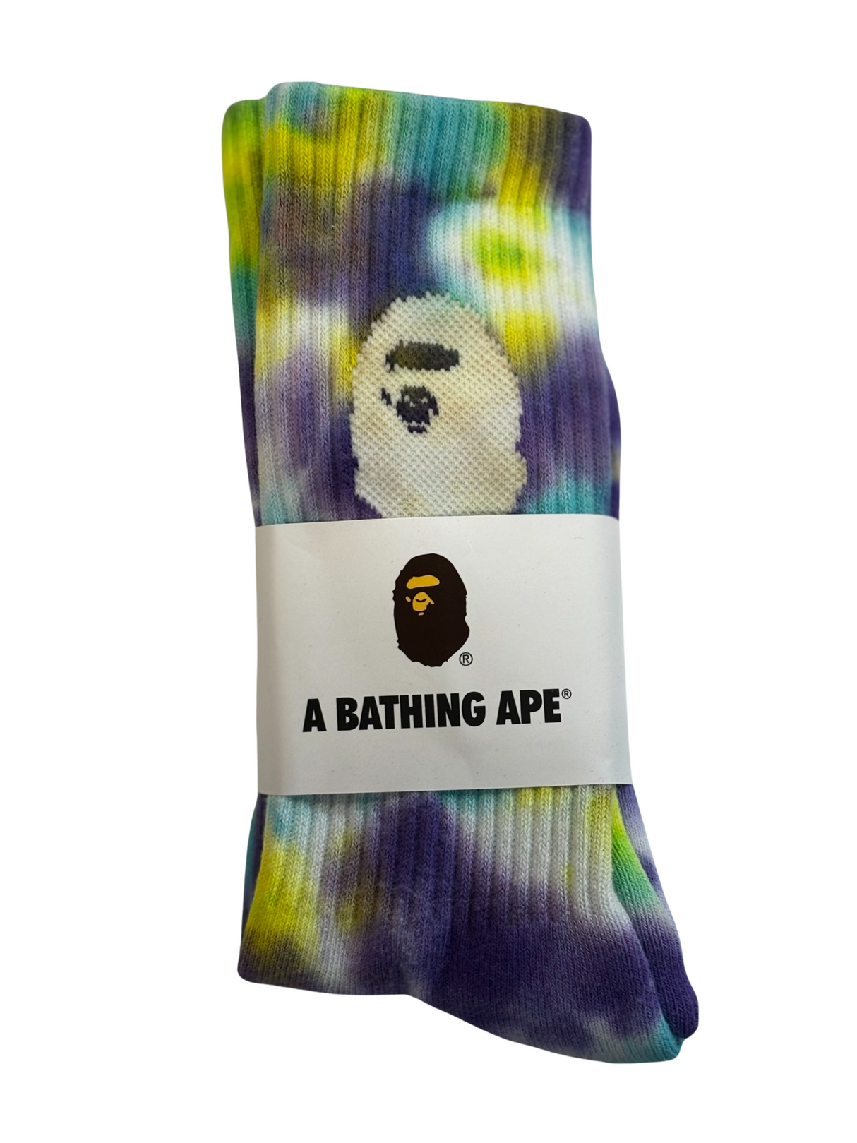 Bape Colorful Tie Dye Socks
