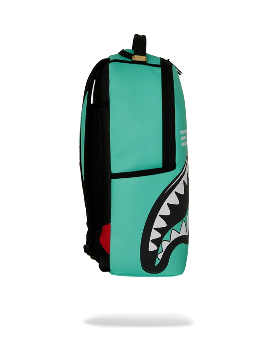 SprayGround Shark Central Bubbly Turq Dlxsv Backpack