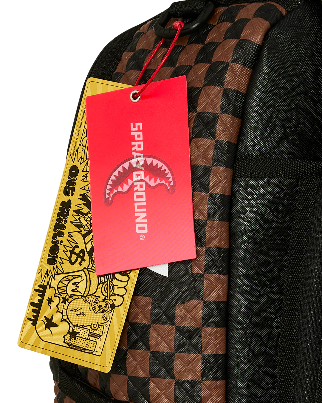 SprayGround Shark In Paris Pyramid Dlxs Backpack