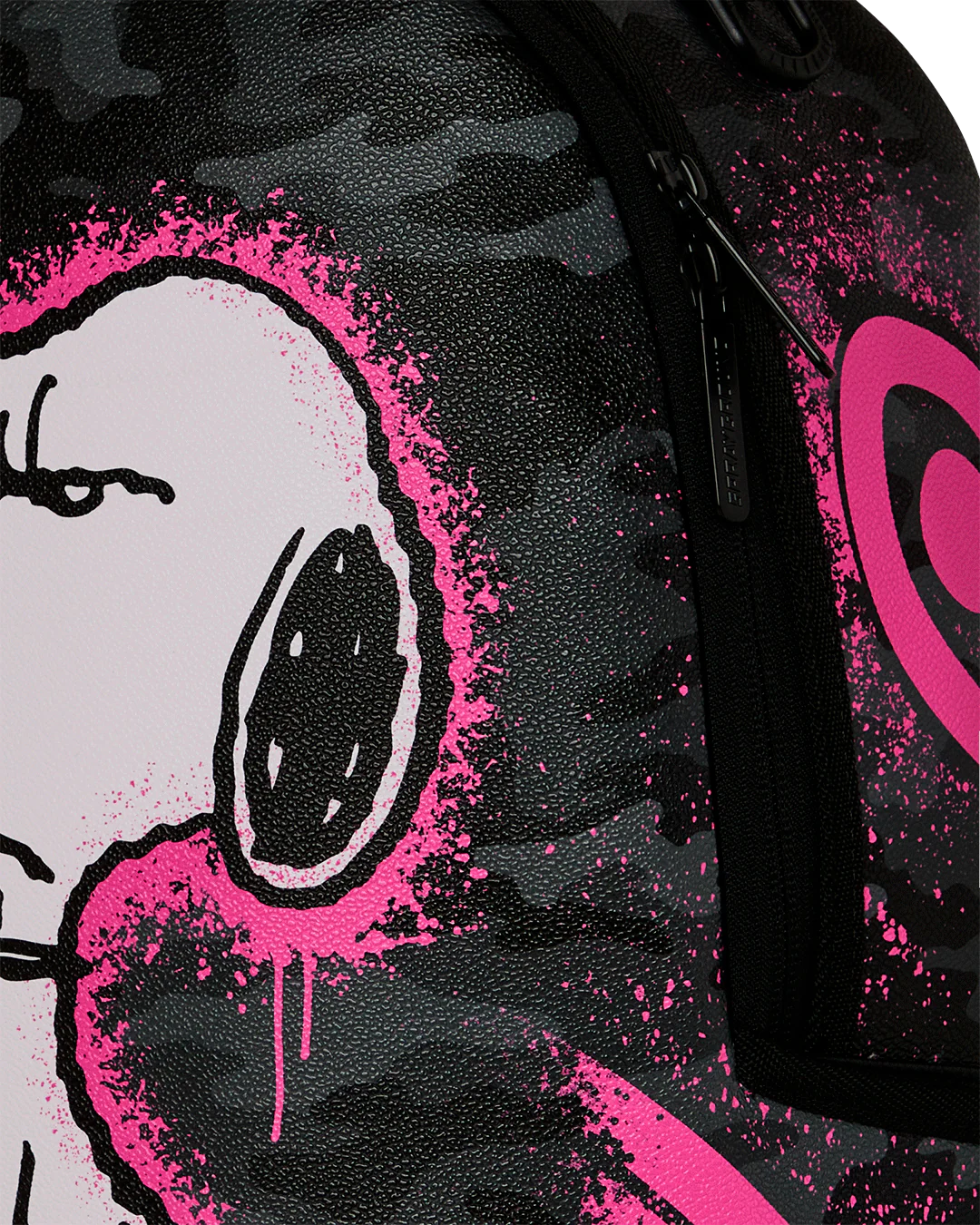Sprayground Snoopy Pink Stencil Backpack