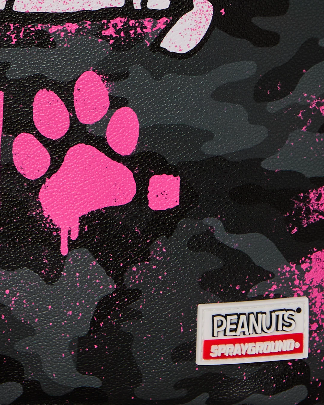 Sprayground Snoopy Pink Stencil Backpack