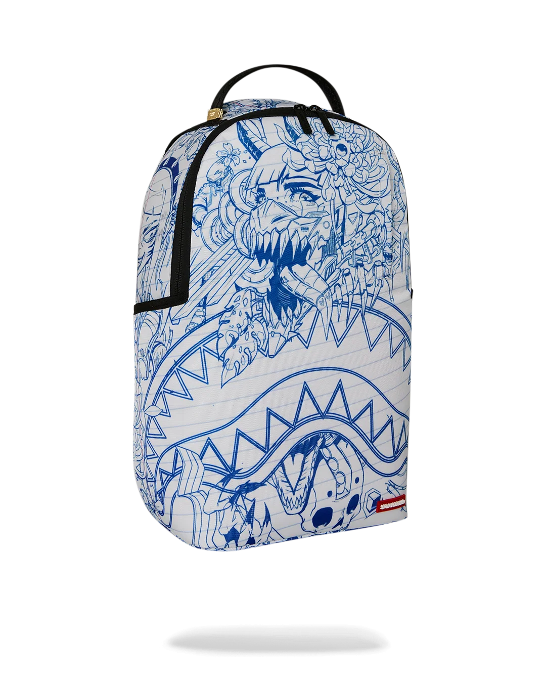 SprayGround Blue Ink Doodle Backpack V.2
