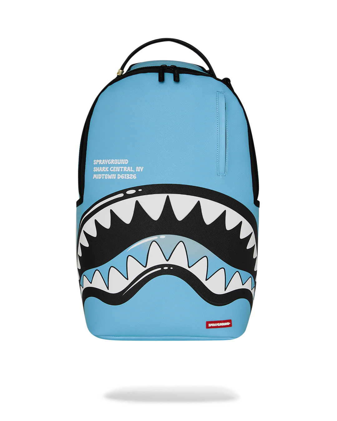 SprayGround Shark Central Bubbly Blue Dlxsv Backpack